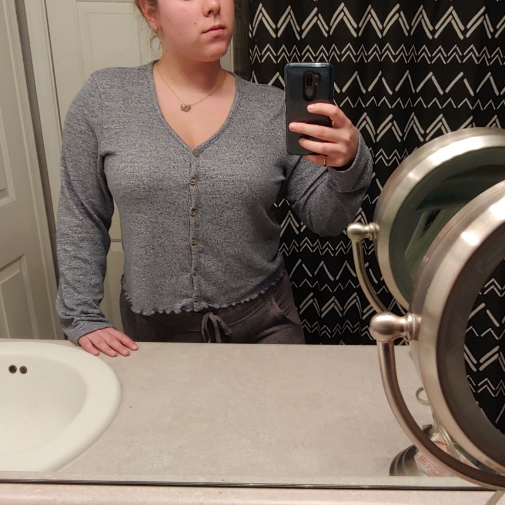 American Eagle cardi/ top